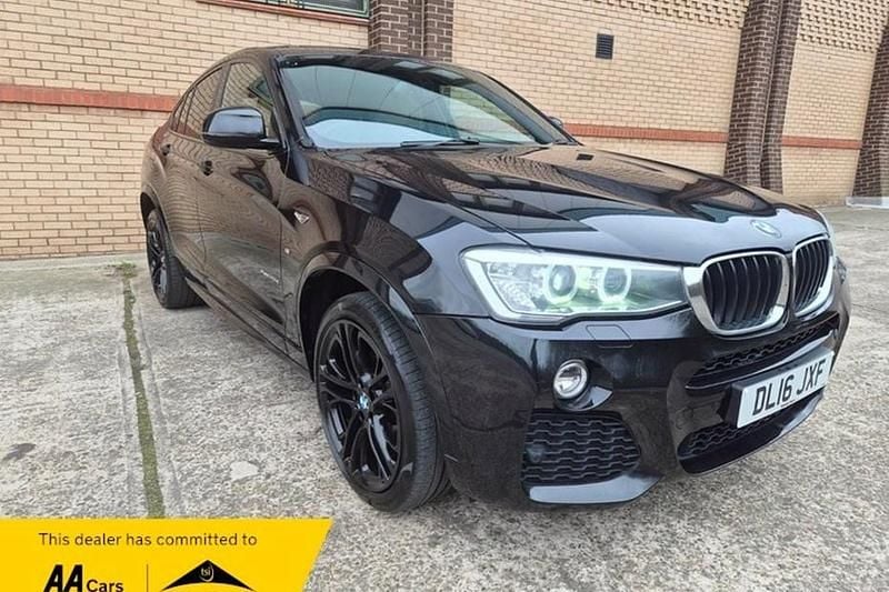 Used BMW X4 M Sport 190 HP (139 kW) 2016 Black SUV