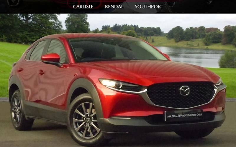 Red Used 2020 Mazda CX-30 SUV | £15,395 (Good price) - Image 1/3