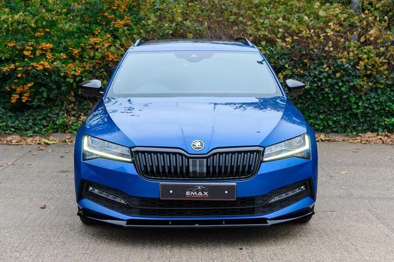 Used Skoda Superb SportlinePlus 2020 Blue Estate