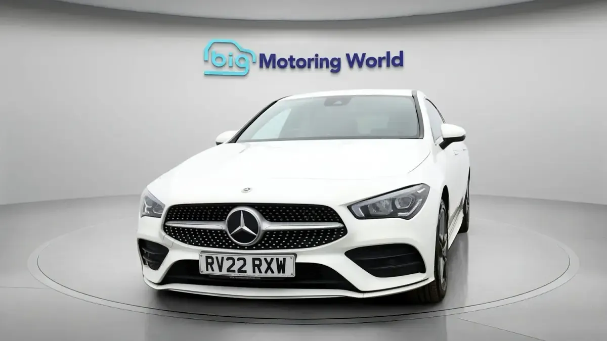 Used Mercedes CLA250e AMG Line Premium 2022 White Coupe