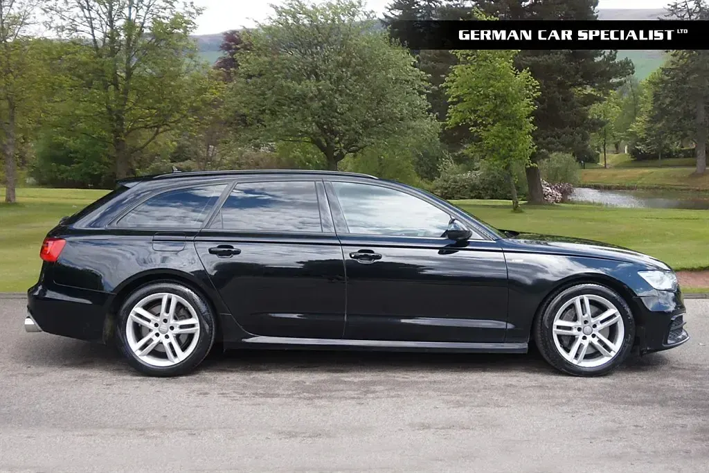 Used Audi A6 S-Line 313 HP (230 kW) 2014 Black Estate