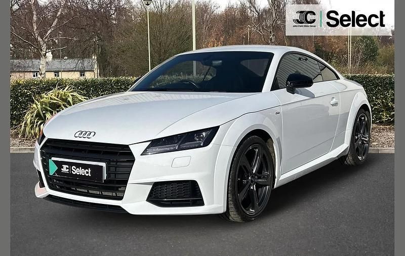 Used Audi TT Black Edition 184 HP (135 kW) 2018 White Coupe