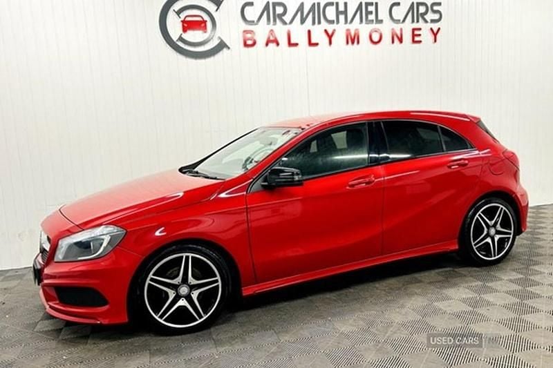 Red Used 2014 Mercedes A200 AMG Hatchback | £8,975 (Fair price) - Image 1/1