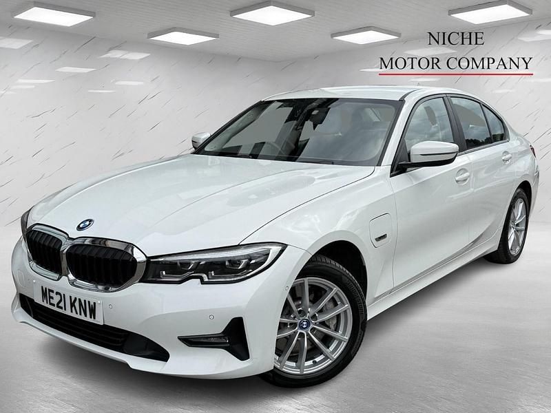 Used BMW 330e Impressive 2021 White Sedan
