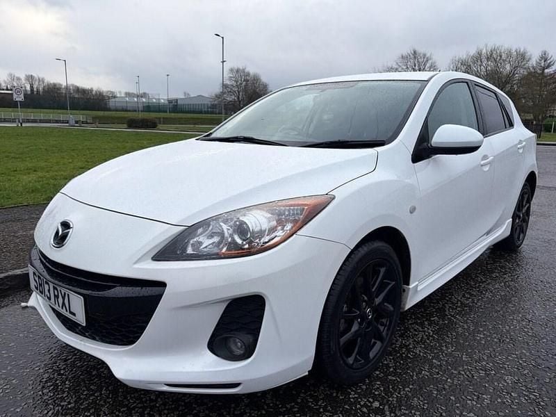 Used Mazda 3 105 HP (77 kW) 2013 White Hatchback