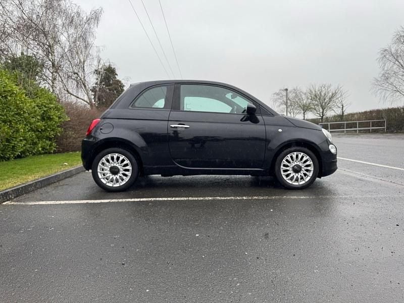 Used Fiat 500 Lounge 2021 Black Hatchback