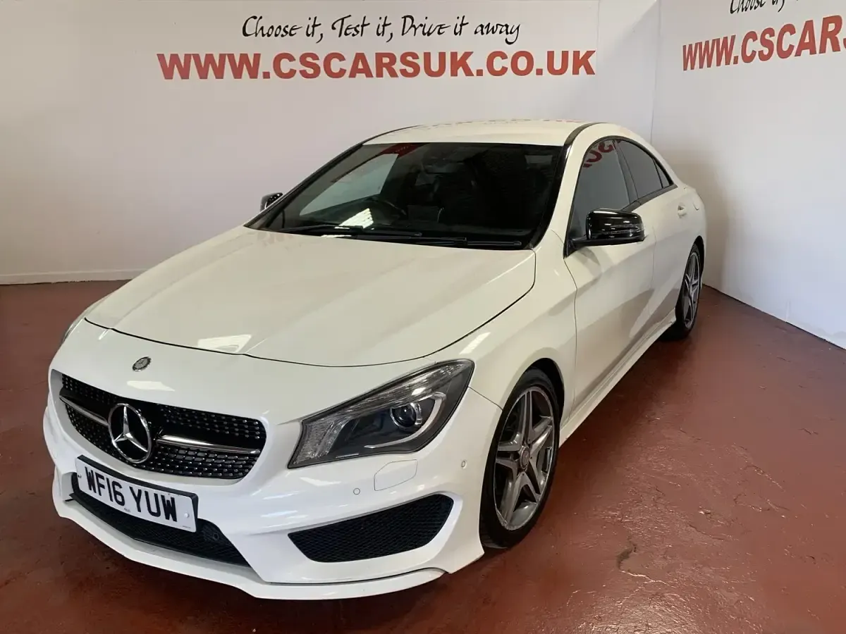 Used Mercedes CLA200 AMG 2016 White Coupe