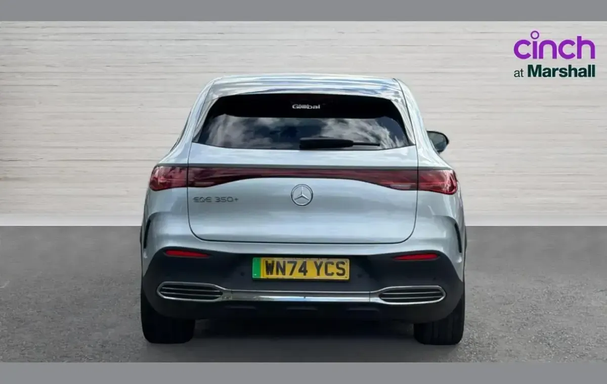 Used Mercedes EQE350 AMG line 214 kW (292 HP) 2024 Silver Sedan