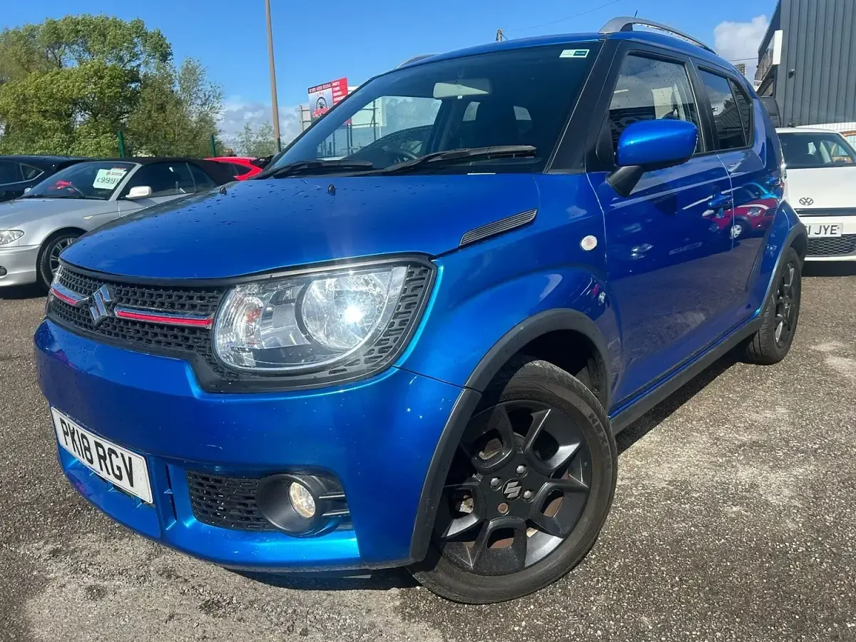 Used Suzuki Ignis SZ-T 90 HP (66 kW) 2018 Blue SUV