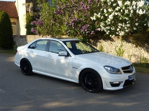 White Used 2013 Mercedes C63 AMG AMG Sedan | £24,995 (Fair price) - Image 1/1