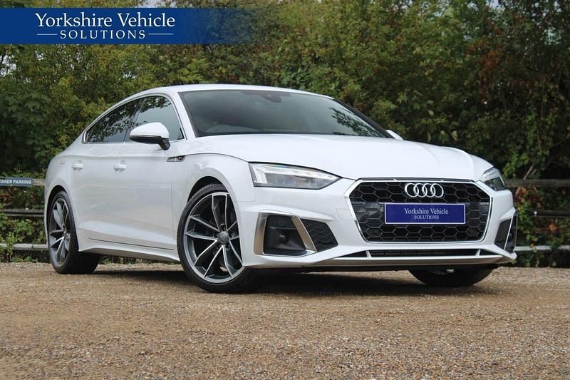 White Used 2020 Audi A5 Sportback S-Line Hatchback | £23,250 (Fair price) - Image 1/4