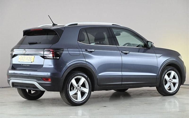 Usado VW T-Cross SEL 110 HP (80 kW) 2022 Cinzento SUV