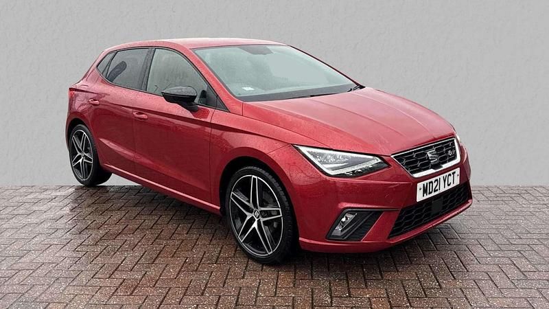 Red Used 2021 Seat Ibiza FR Sport Hatchback | £14,890 (Fair price) - Image 1/3