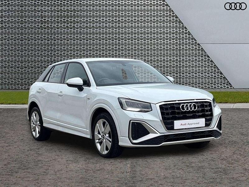 White Used 2022 Audi Q2 S-Line SUV | £21,795 (Fair price) - Image 1/4