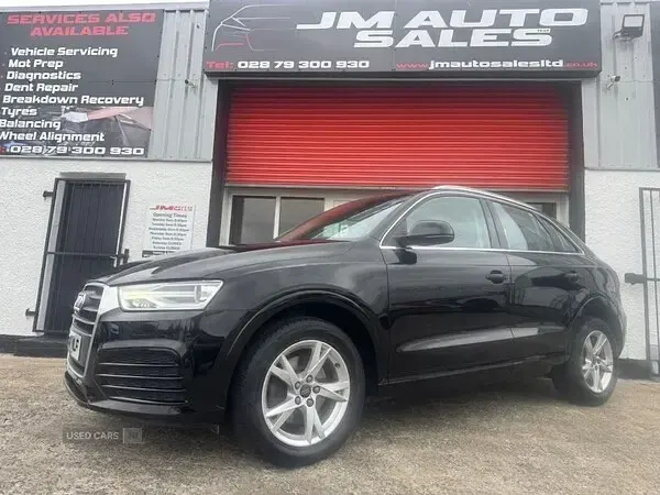 Used Audi Q3 Sport 150 HP (110 kW) 2017 Black SUV
