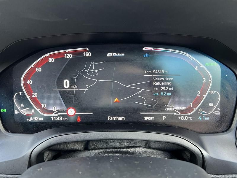 Used BMW 330e 2021 Blue Estate