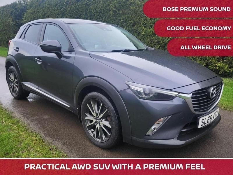 Used Mazda CX-3 Inclusive 105 HP (77 kW) 2016 Grey SUV