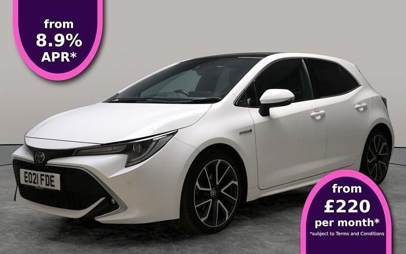 White Used 2021 Toyota Corolla Hatchback | £16,253 (Fair price) - Image 1/3