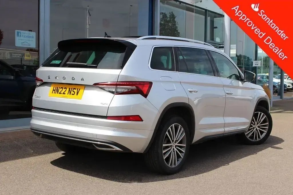 Used Skoda Kodiaq LAURIN & KLEMENT 200 HP (147 kW) 2022 Silver SUV
