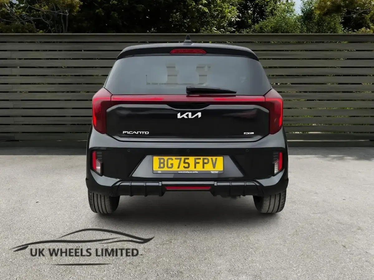 Used Kia Picanto GT-Line S 68 HP (50 kW) 2025 Black Hatchback