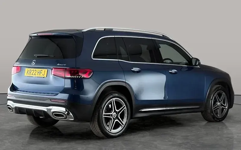 Used Mercedes GLB220 AMG line 190 HP (139 kW) 2022 Blue SUV