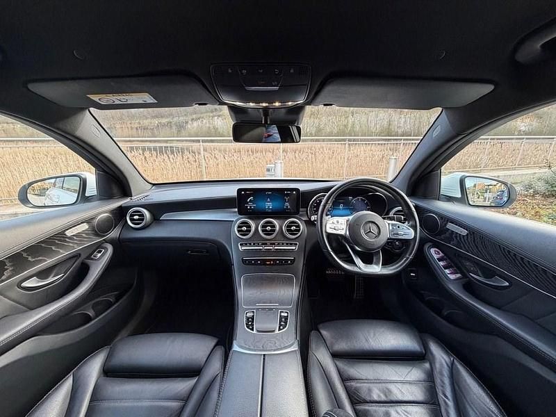 Used Mercedes GLC300 AMG Line Premium 2019 White Coupe