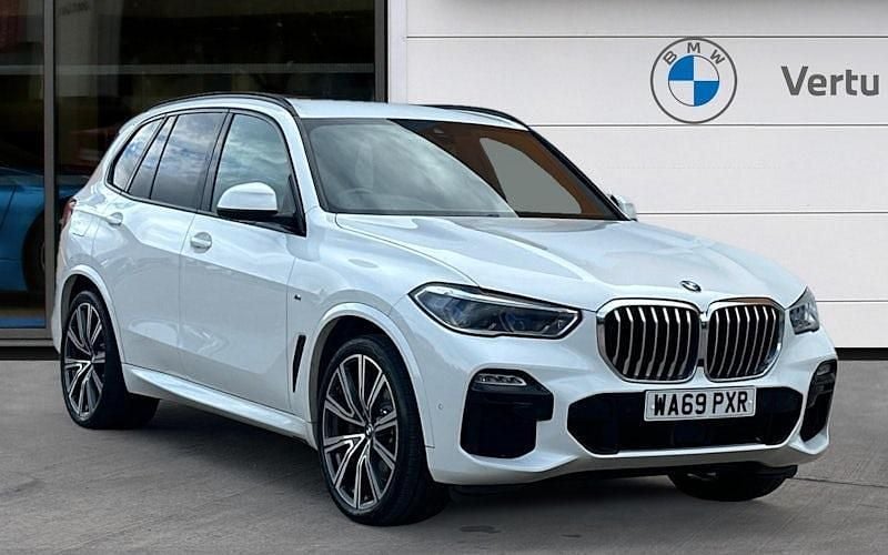 White Used 2019 BMW X5 M Sport SUV | £37,731 (Fair price) - Image 1/4