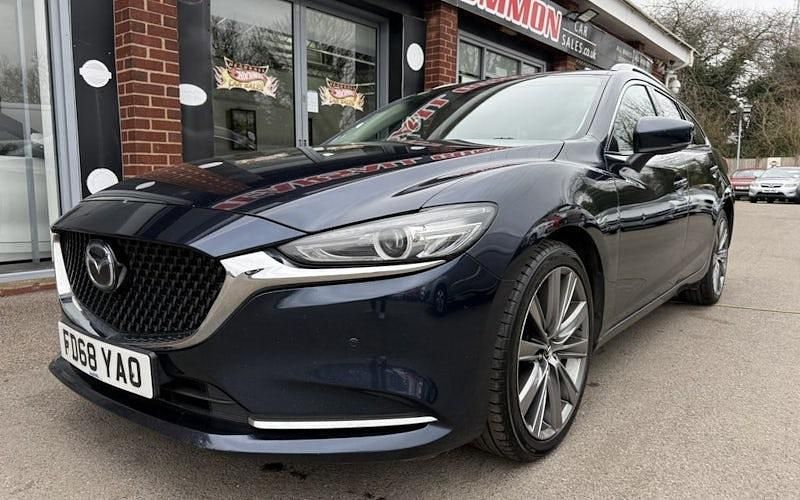 Usado Mazda 6 Inclusive 184 HP (135 kW) 2019 Azul Carrinha