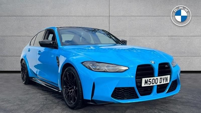 Blue Used 2024 BMW M3 Competition Edition | £69,990 (A bit pricey) - Image 1/4