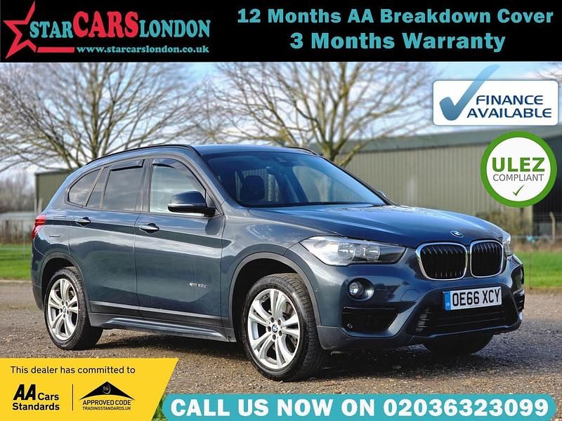 Used BMW X1 Sport Line 190 HP (139 kW) 2016 Grey SUV