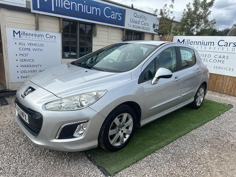 Silver Used 2012 Peugeot 308 Active Hatchback | £2,895 (Fair price) - Image 1/4
