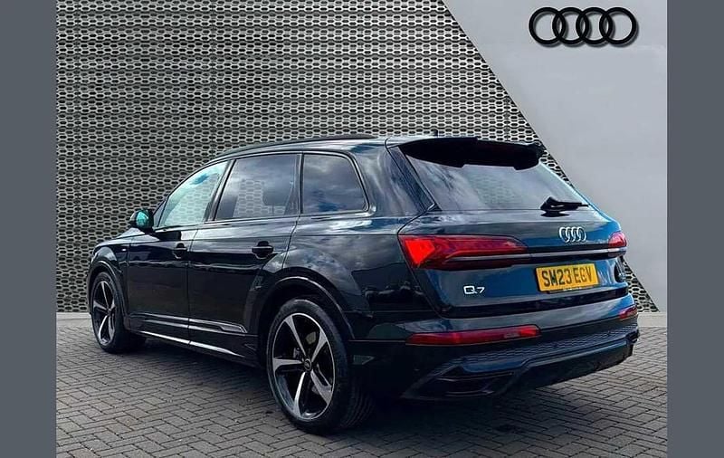 Begagnad Audi Q7 S-Line 228 HK (167 kW) 2023 Svart SUV
