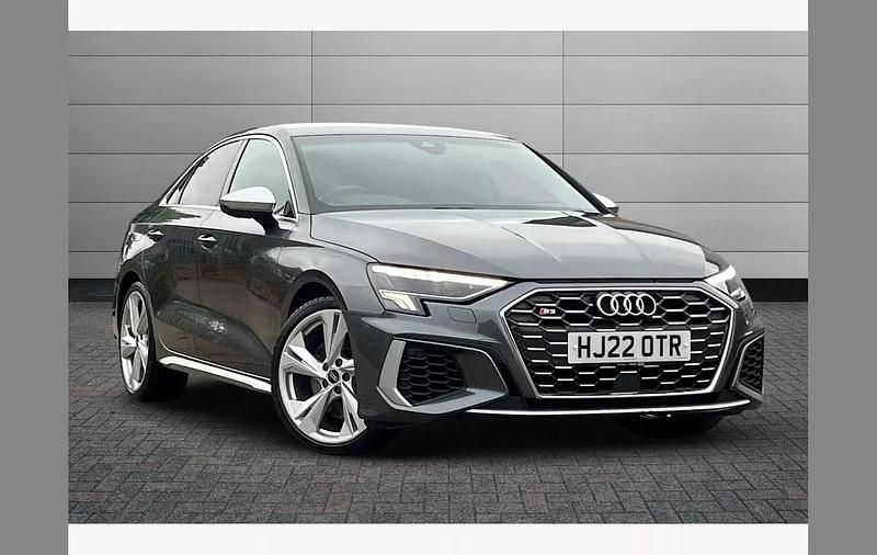 Grey Used 2022 Audi S3 Comfort Sedan | £30,250 (Fair price) - Image 1/4