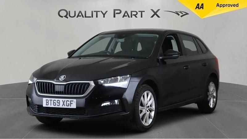 Used Skoda Scala SE L 115 HP (84 kW) 2019 Black Hatchback