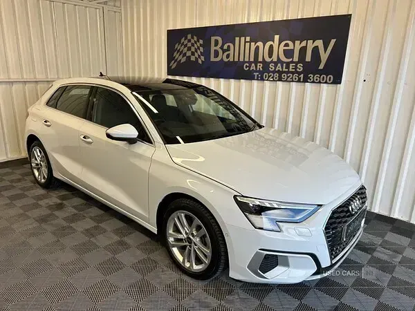 Used Audi A3 e-tron Sport 2024 White Hatchback