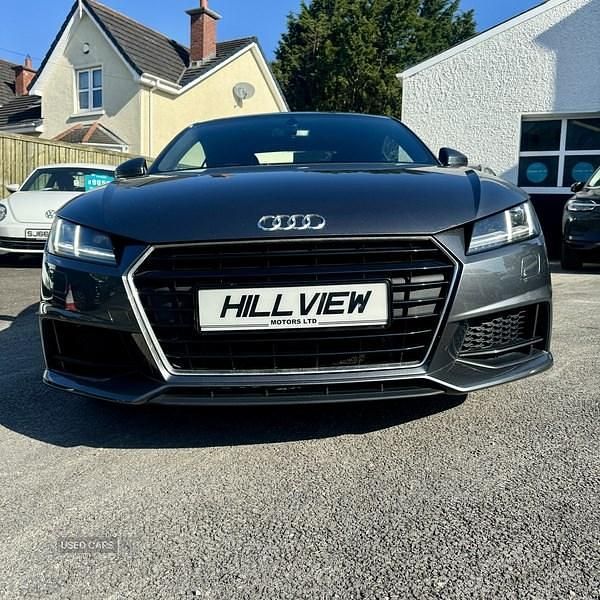 Used Audi TT S-Line 184 HP (135 kW) 2016 Grey Coupe