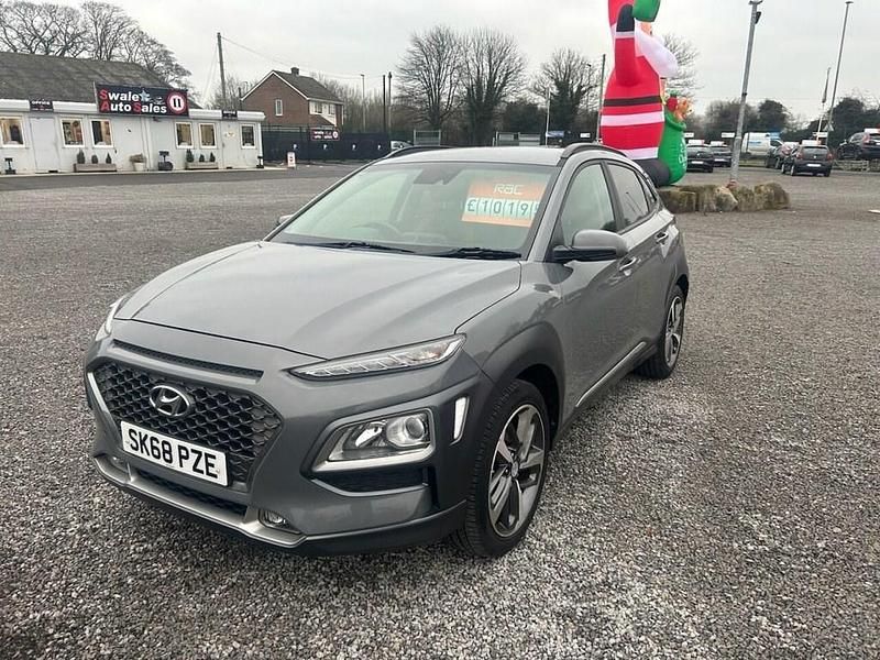 Grey Used 2018 Hyundai Kona Premium SUV | £10,195 (Fair price) - Image 1/1