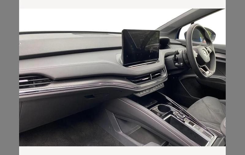 Used Skoda Enyaq iV SportlinePlus 210 kW (286 HP) 2025 Race blue SUV