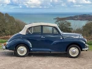 Used Morris Minor 48 HP (35 kW) 1966 Blue Cabriolet