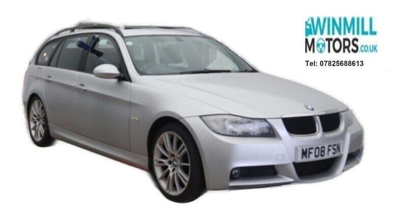 Silver Used 2008 BMW 318 M Sport Estate | £3,495 (A bit pricey) - Image 1/4