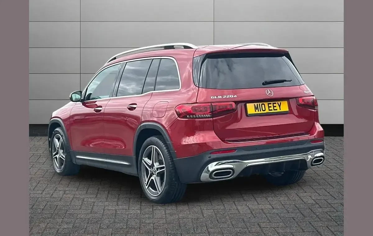 Used Mercedes GLB220 AMG line 187 HP (137 kW) 2020 Red SUV