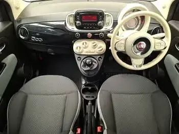 Used Fiat 500 Pop 69 HP (50 kW) 2019 Black Hatchback