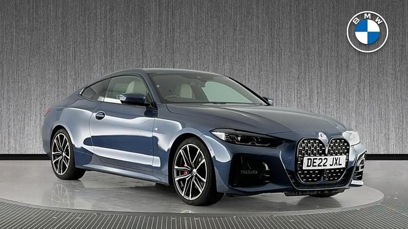 Blue Used 2022 BMW 420 M Sport Coupe | £28,999 (Fair price) - Image 1/3