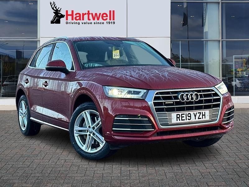 Red Used 2019 Audi Q5 S-Line SUV | £19,999 (Super price) - Image 1/3