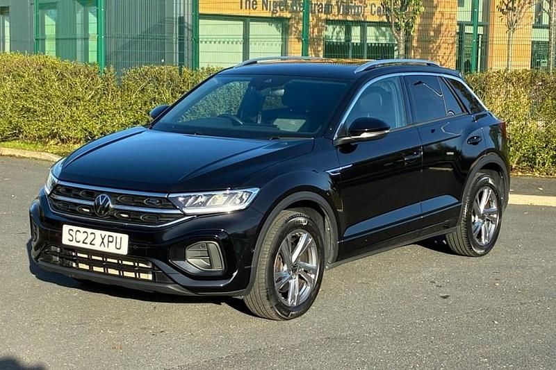 Black Used 2022 VW T-Roc R-line SUV | £24,995 (Good price) - Image 1/1