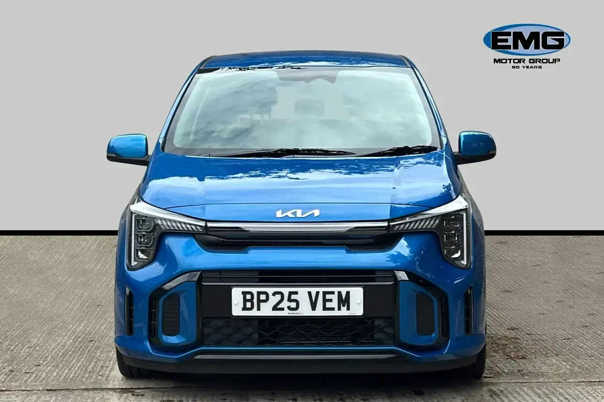 Used Kia Picanto GT-Line 62 HP (45 kW) 2025 Blue Hatchback