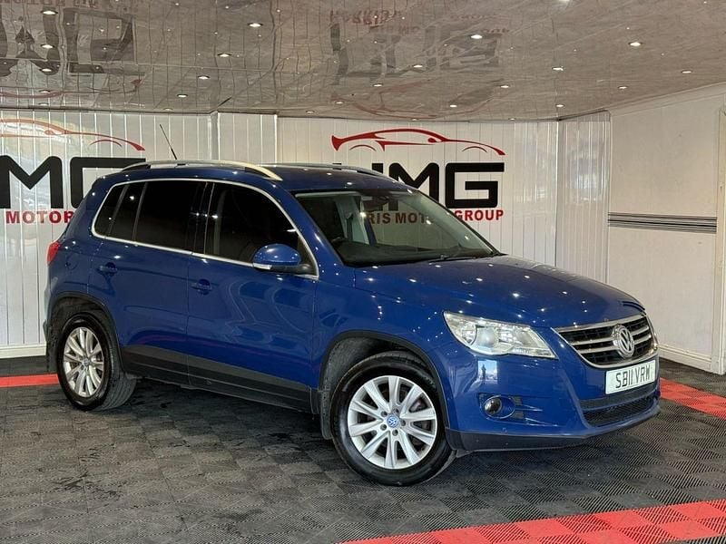 Blue Used 2011 VW Tiguan Match SUV | £2,395 (Fair price) - Image 1/4
