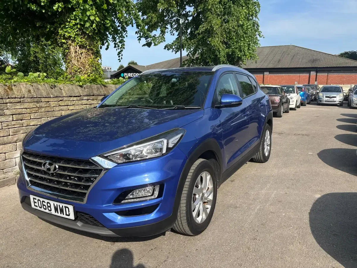 Used Hyundai Tucson SE 177 HP (130 kW) 2018 Blue SUV