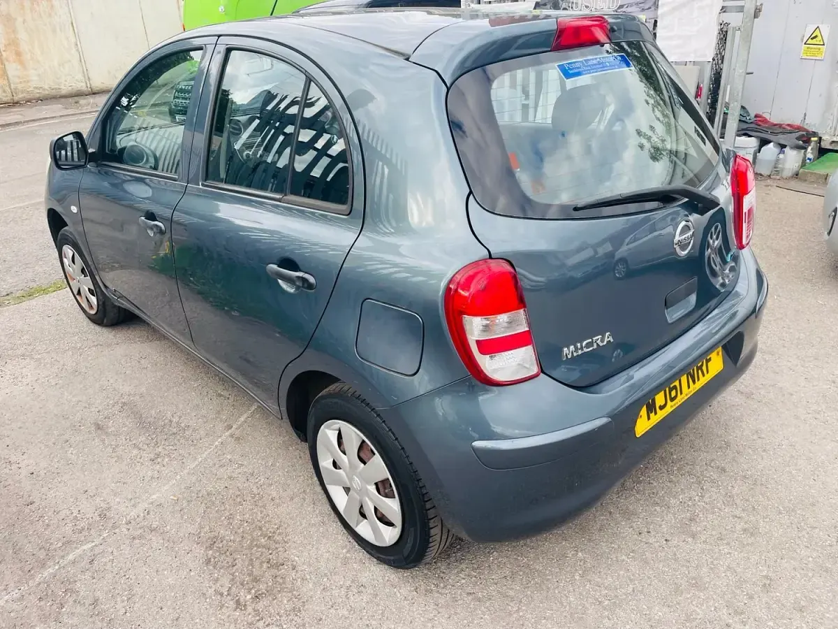 Used Nissan Micra Visia 98 HP (72 kW) 2011 Grey Hatchback