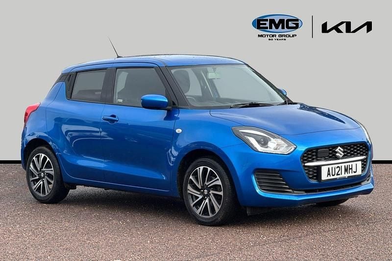 Blue Used 2021 Suzuki Swift SZ-L Hatchback | £8,995 (Good price) - Image 1/3